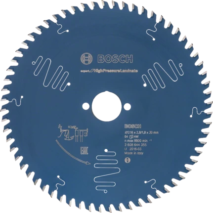 Bosch Professional Kreissägeblatt EX TR B 216x30-64 (2608644355)
