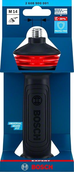Bosch Professional Expert Handle for Vibration Control M14 Winkelschleifer, 169 x 69 mm (2608900001)
