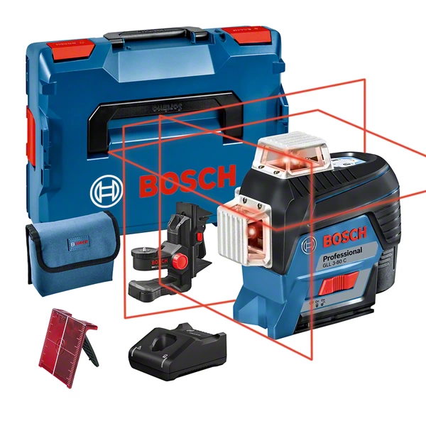 B-Ware Bosch Professional GLL 3-80 C + BM1 + L-Boxx (0601063R02)