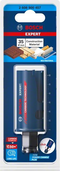 Bosch Professional Expert Construction Material Lochsäge, 35 x 60 mm (2608900457)